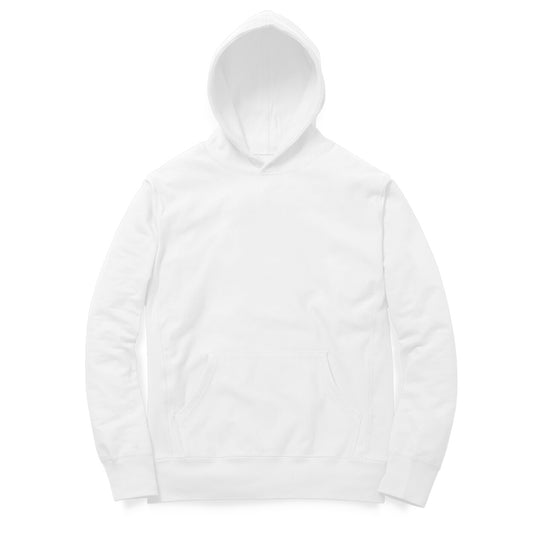 Plain White Hoodie